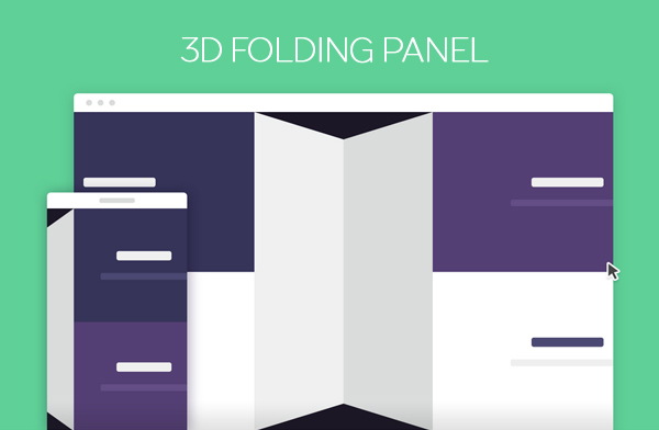 3D Folding Panel