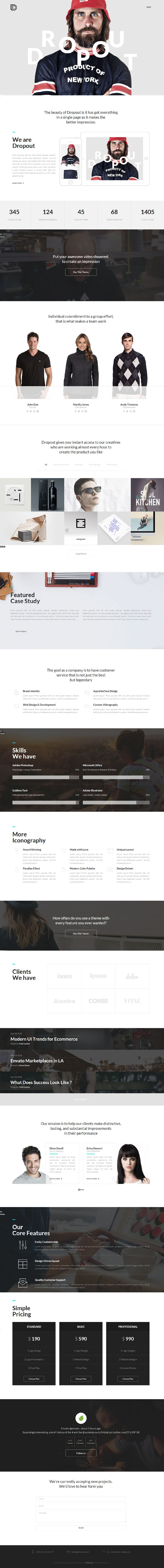 Dropout – Creative Multi-Purpose Theme