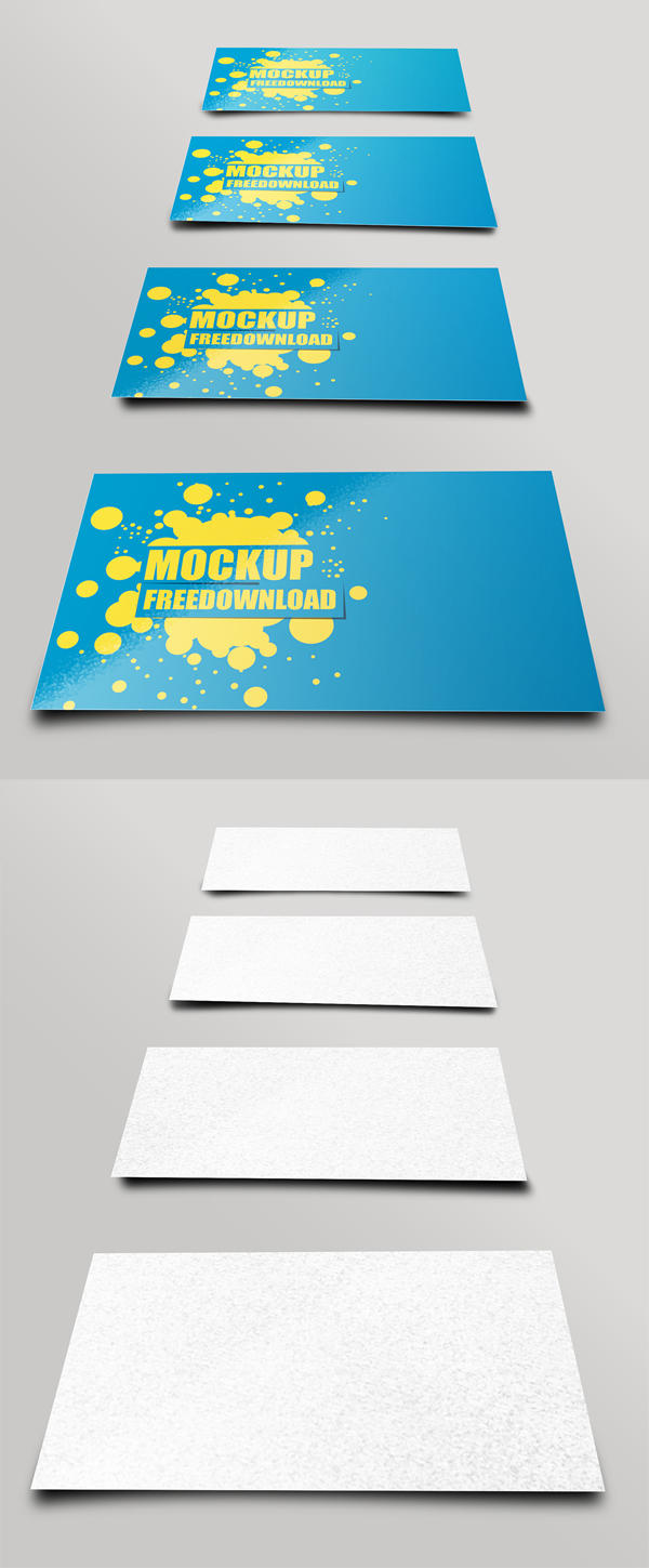 Free Business Card PSD Mockup Template