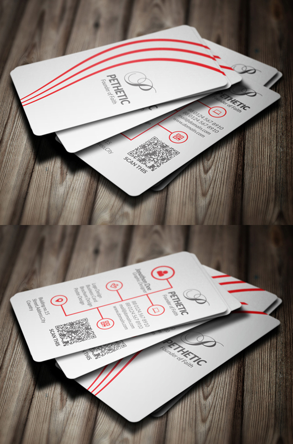 Creative Business Card Free PSD File