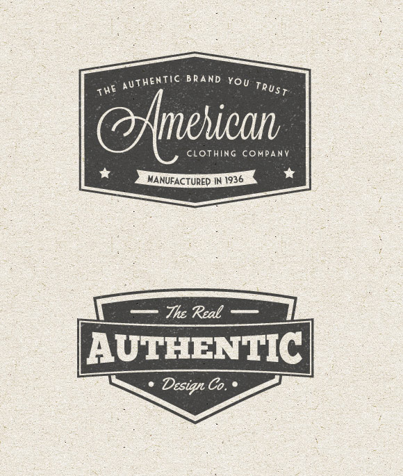 Free Vintage Label Vector Pack