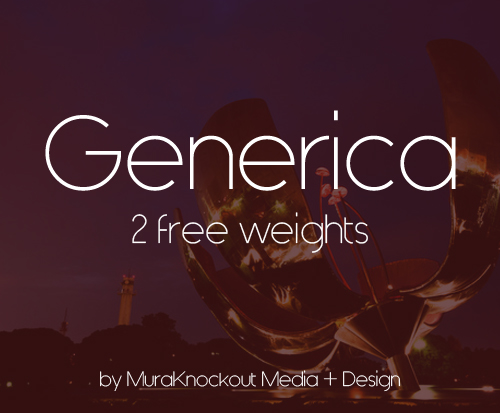 Generica Free Font