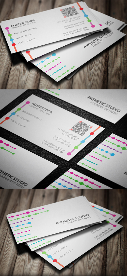 Colorful Business Card Template