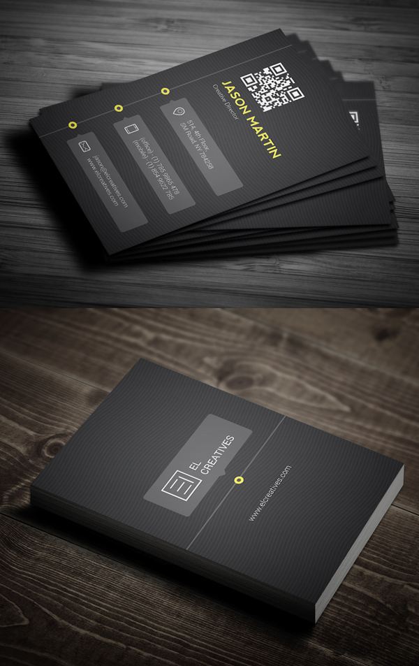 Creative Timeline Business Card