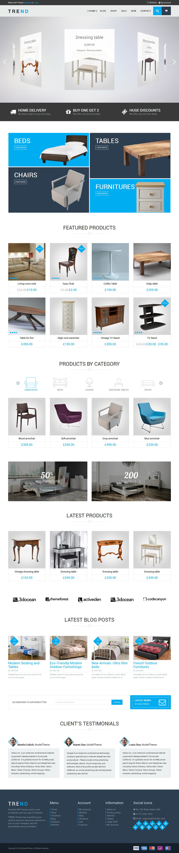 TREND - WooCommerce WordPress Theme