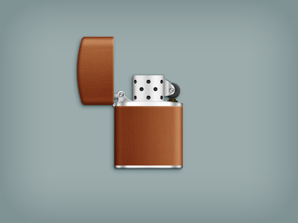 Create a Zippo Lighter in Adobe Photoshop