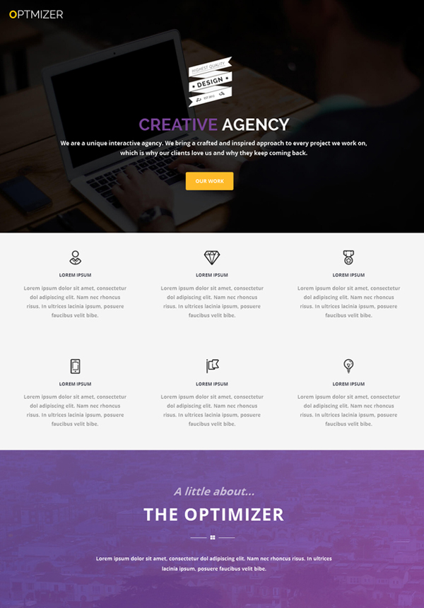 Optimizer – Free WordPress Theme