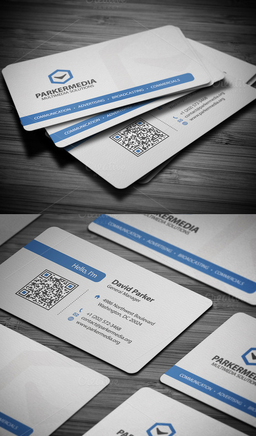 Creative Corporate Business Card