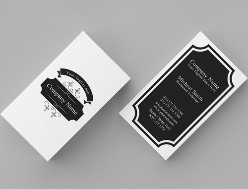 Minimal Vintage Business Card