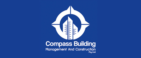 Compass Building Brand Logo Design