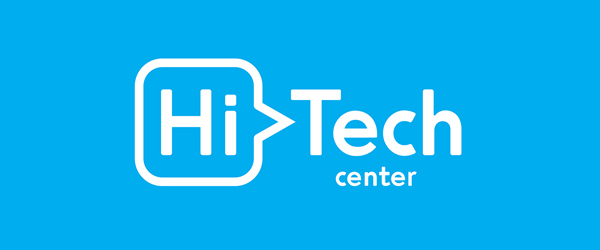 HiTech Center Brand Logo Design