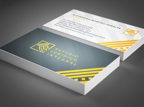 E.J.I. Business Card Design