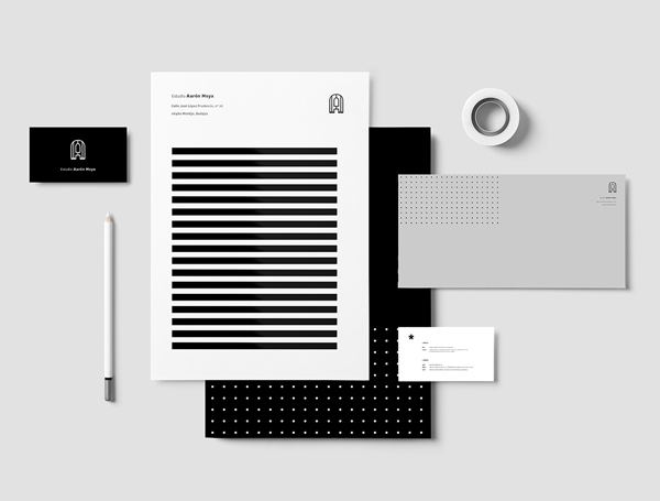 Aaron Moya Stationery Design