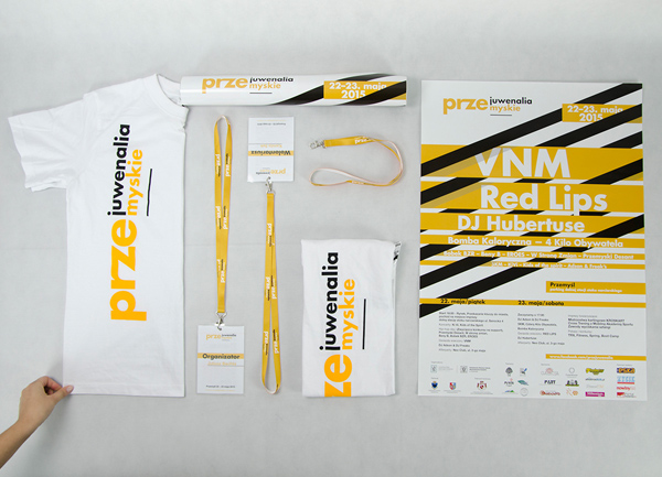 Przemyskie Juwenalia Stationery Design