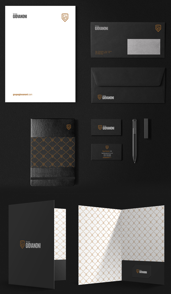 Grupo Giovanoni Stationery Design