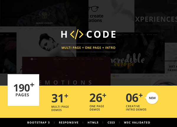 HTML5 Websites Design Websites: 25 New Examples - 18