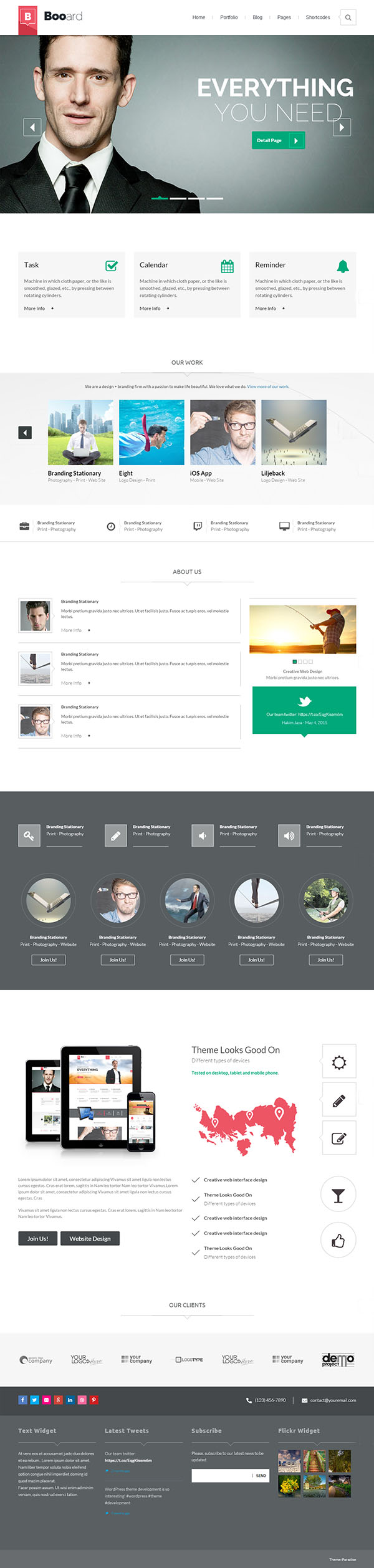 Booard - Corporate WordPress Theme