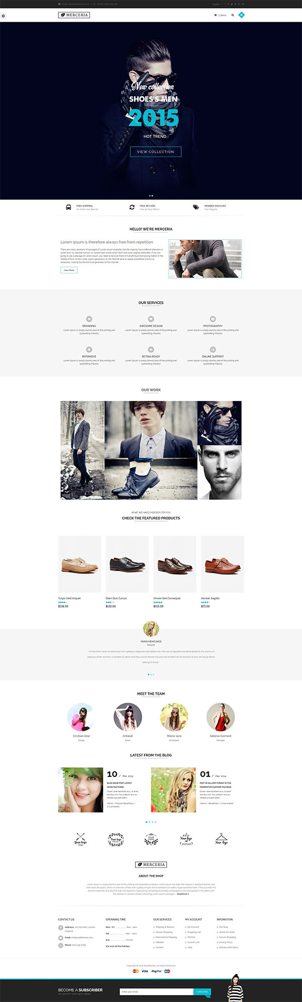 Merceria - Responsive WooCommerce Fashion Theme