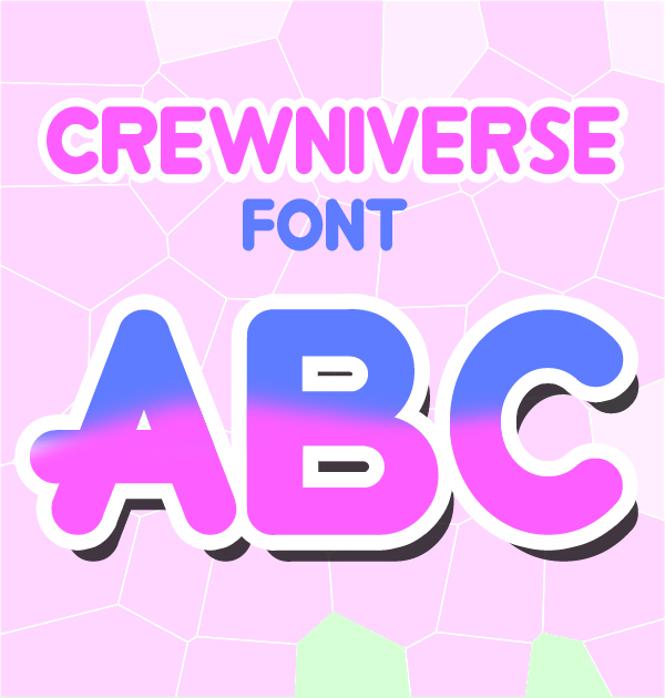 Crewniverse free fonts