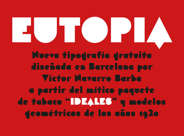 Eutopia free fonts