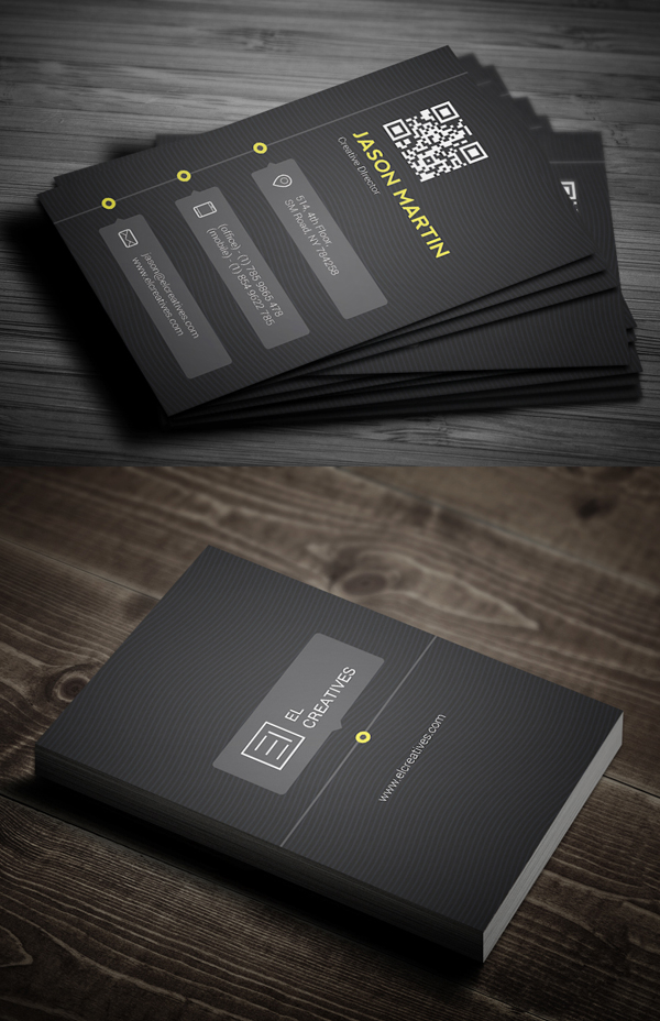 Creative Timeline Business Card