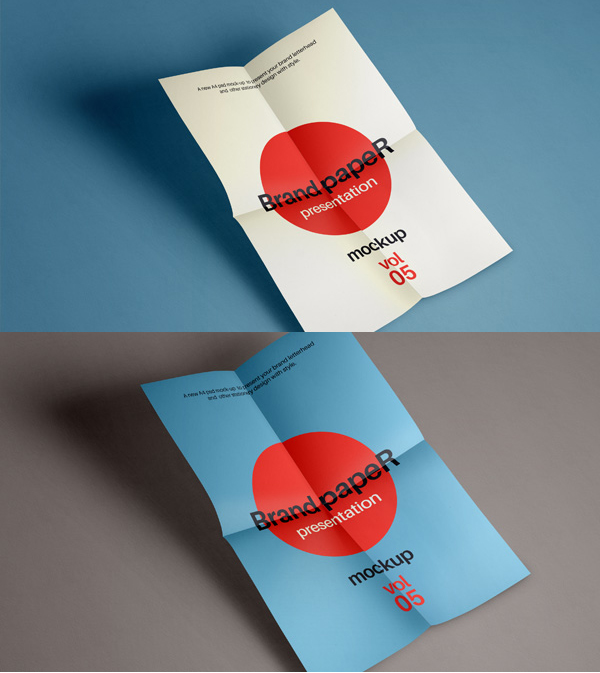 Free Psd A4 Paper Mock-Up