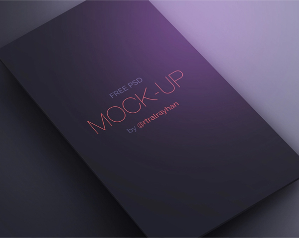 Free App Screen PSD Mockup for UI Designers