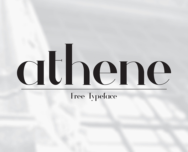 Athene free font