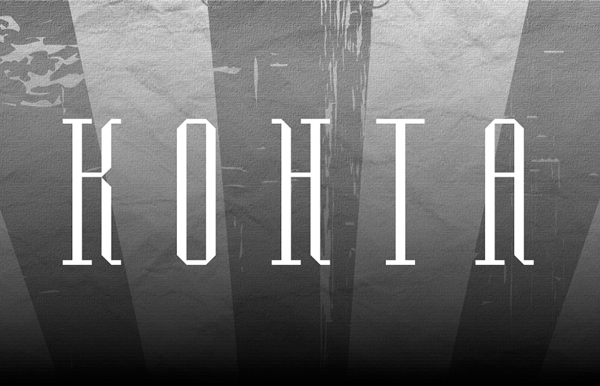 Kohta free font