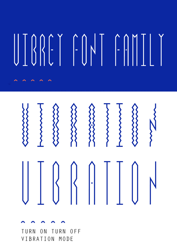 Vibrey free font