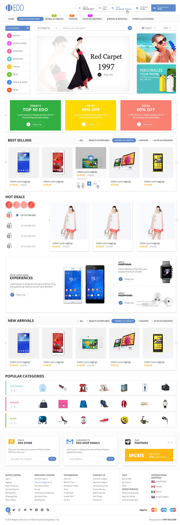 EDO - Ecommerce Responsive HTML Template