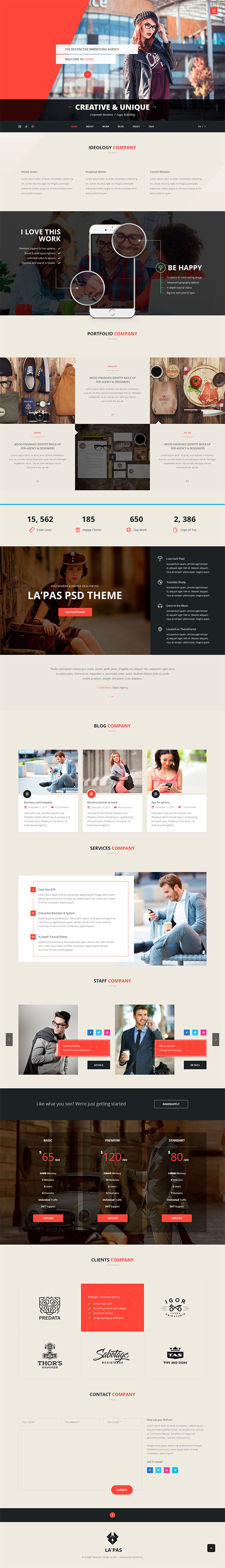 Lapas - Multi Purpose Html Template