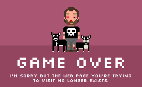 Creative 404 Error Page Designs