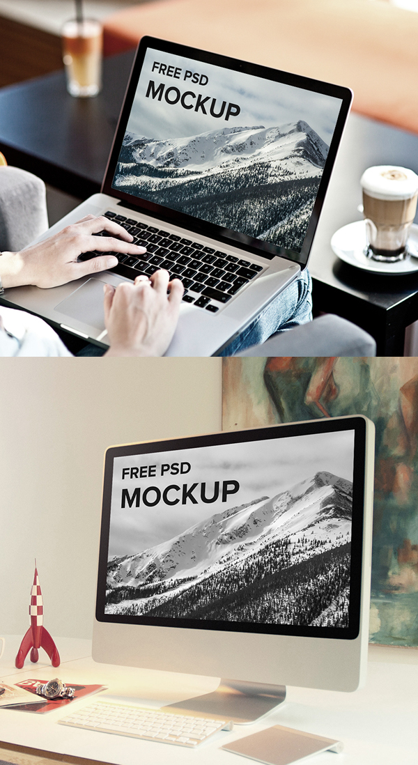 Free PSD Mockup Templates