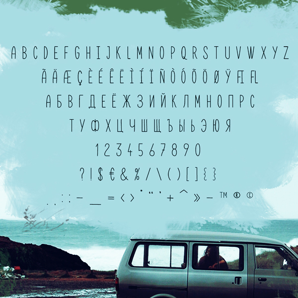 Karmina Handwritten font letters